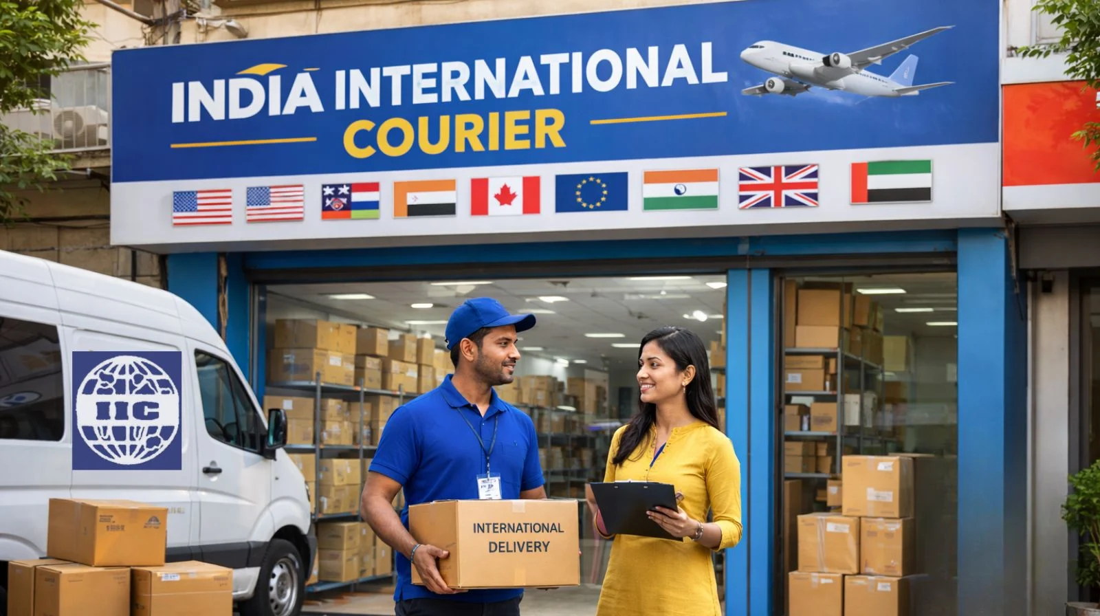 International Courier to Dubai from India